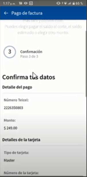 Cómo pagar la factura Telcel desde la aplicación Mi Telcel